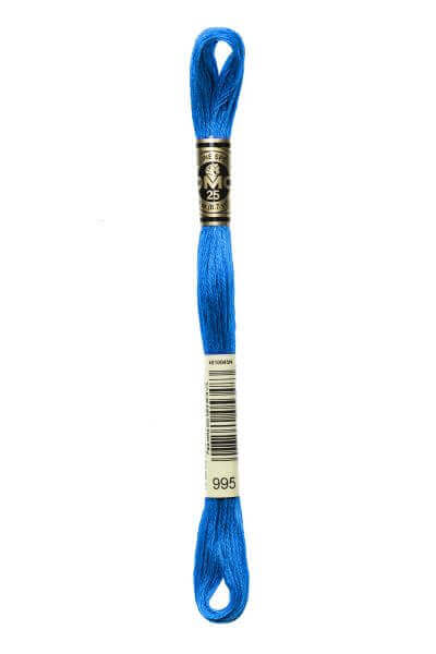 Haberdashery Embroidery DMC Stranded Cotton Blue 995