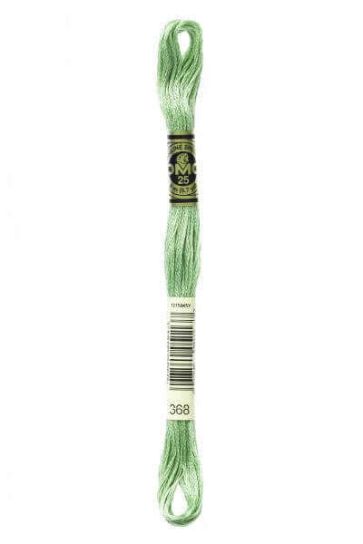 Haberdashery Embroidery DMC Stranded Cotton Green 368