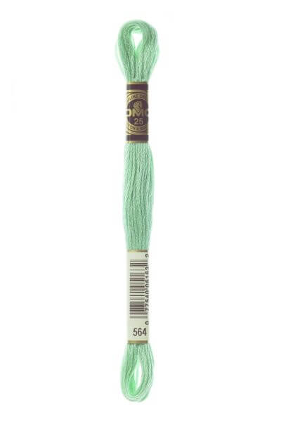 Haberdashery Embroidery DMC Stranded Cotton Green 564