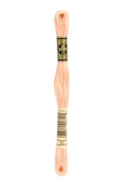 Haberdashery Embroidery DMC Stranded Cotton Orange 20