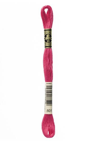 Haberdashery Embroidery DMC Stranded Cotton Pink 601
