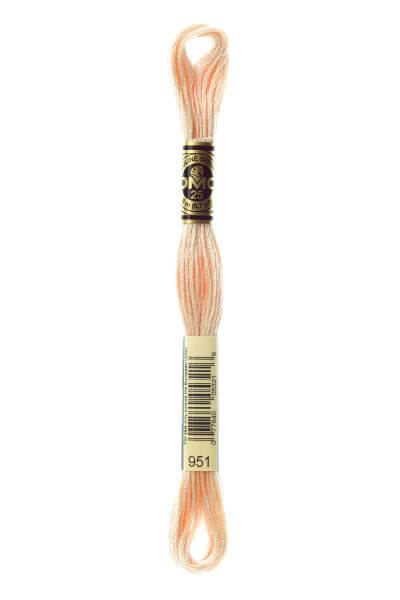 Haberdashery Embroidery DMC Stranded Cotton Pink 951