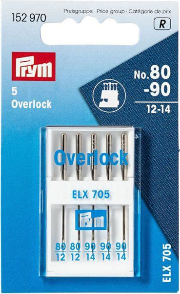 Haberdashery Machine Sewing Needles Overlock 80-90 sizes Machine Sewing Needles Assorted Prym 152970