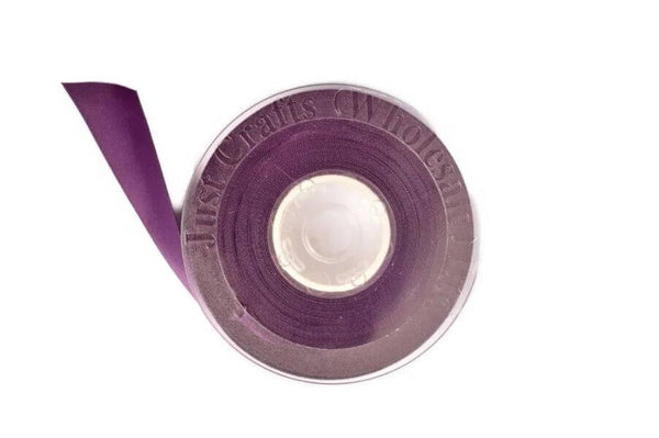 Haberdashery Satin Ribbons 16MM Plum 285