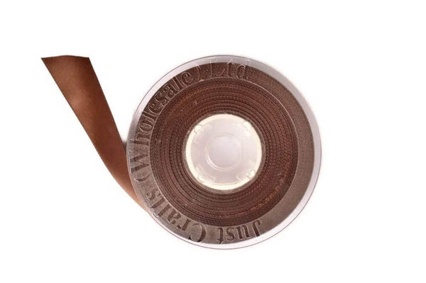 Haberdashery Satin Ribbons 39MM Brown 850