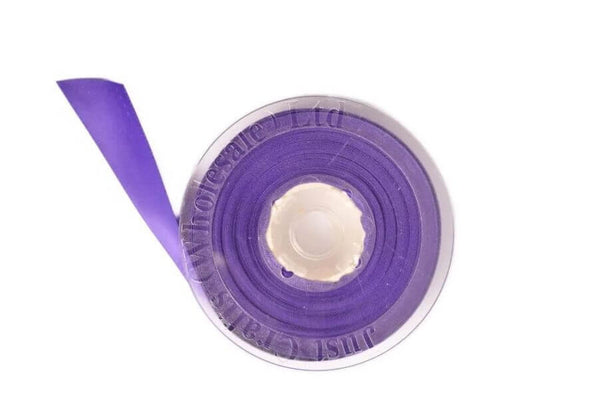 Haberdashery Satin Ribbons 3MM Regal Purple 470