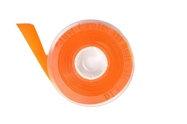 Haberdashery Satin Ribbons 3MM Tangerine 668