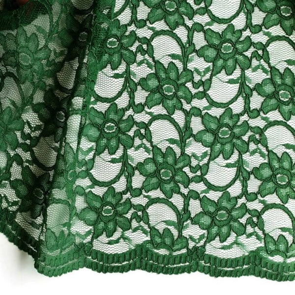 Lace Corded Lace Bottle Green - Shade 8