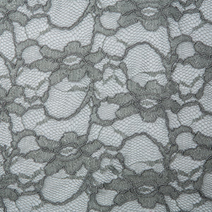 Lace Corded Lace Silver