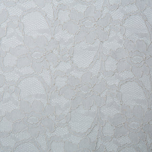 Lace Corded Lace White