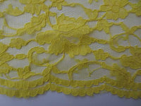Lace Corded Lace Yellow