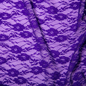 Lace Stretch Lace Purple