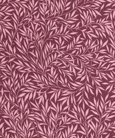 Liberty Fabrics Silk Crepe de Chine Pink Fern on Mauve - Willow Wood