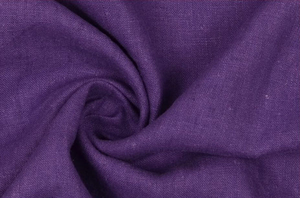 Linens and Hessian Ramie Linen Purple 0814