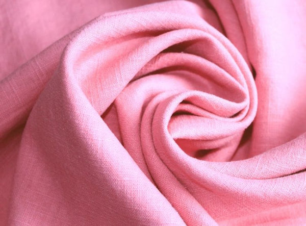 Linens and Hessian Ramie Linen Sugar Pink 5017