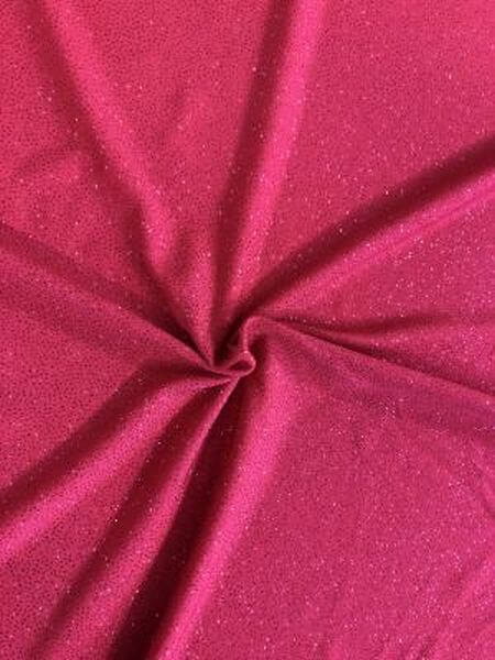 Occasion Fabrics Sparkly Dazzle Fuschia Sparkle
