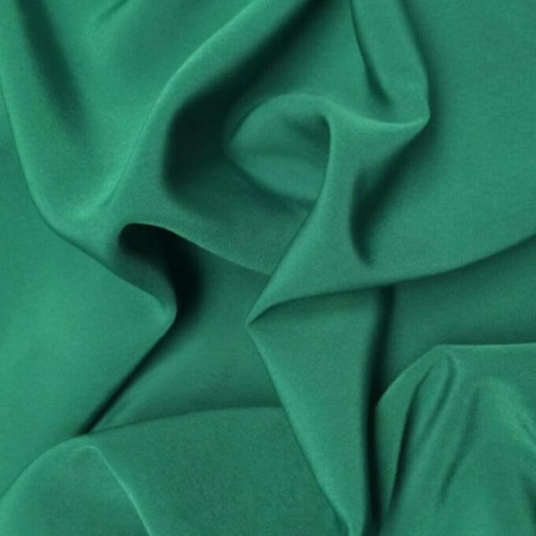 Polyester Plain Trieste Peachskin Emerald