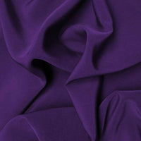 Polyester Plain Trieste Peachskin Purple