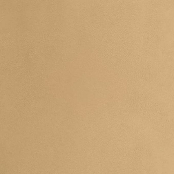 Polyester Plain Water Repellent Faux Suede Tan 10