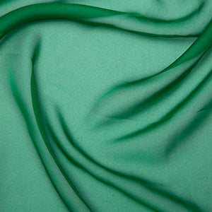 Polyester Satin Cationic Chiffon Bright Green