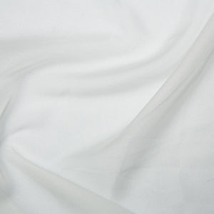 Polyester Satin Cationic Chiffon Ivory