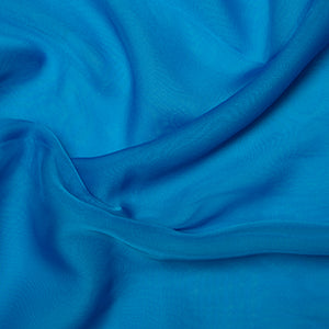 Polyester Satin Cationic Chiffon Kingfisher