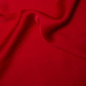 Polyester Satin Silky Satin Crimson