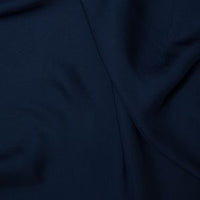 Polyester Satin Silky Satin Navy