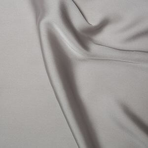 Polyester Satin Silky Satin Silver