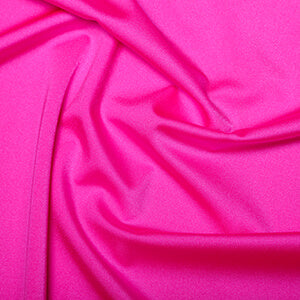 Jersey And Stretch Lycra Flourescent Pink