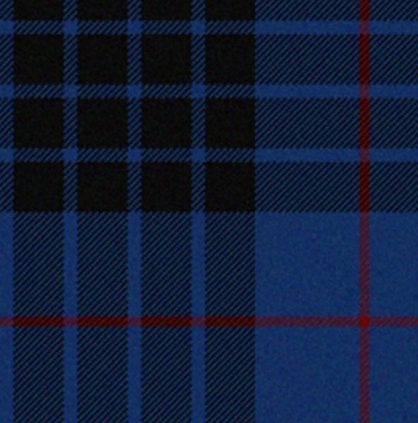 Tartans Scottish Wool Mackay Blue Modern