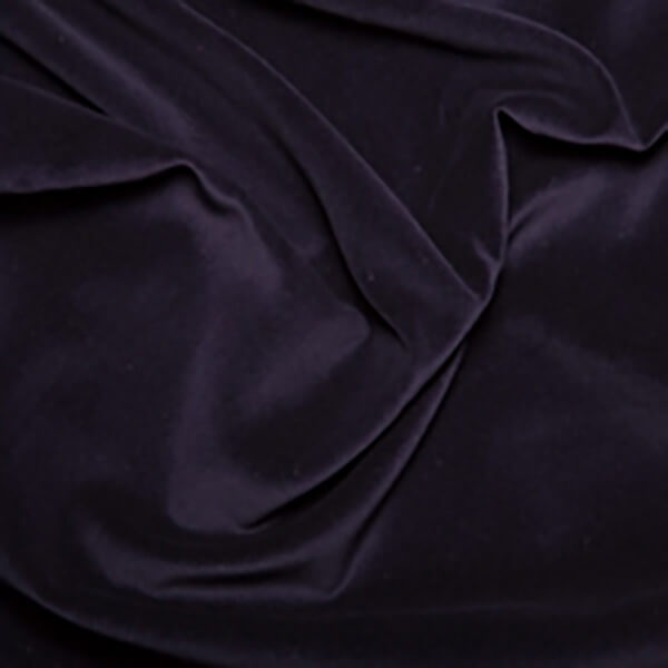 Velvet Cotton Navy – Edinburgh Fabrics