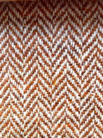 Wool And Tweed Harris Tweed 150 Herringbone Terracota and Beige HT-150-106