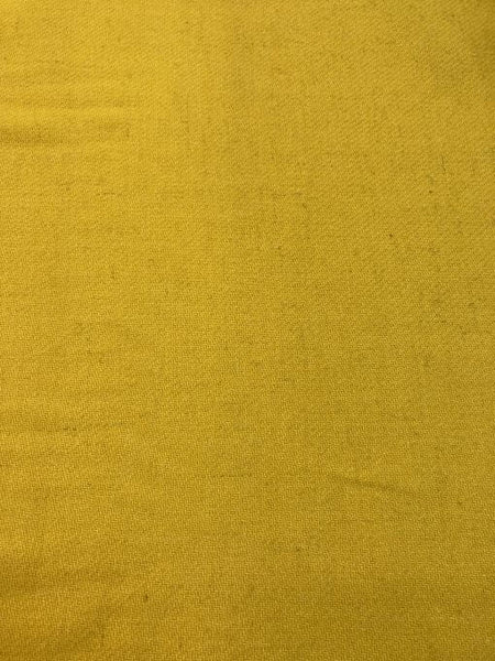 Wool And Tweed Isle Of Lewis Tweed 75cm Plain Mustard